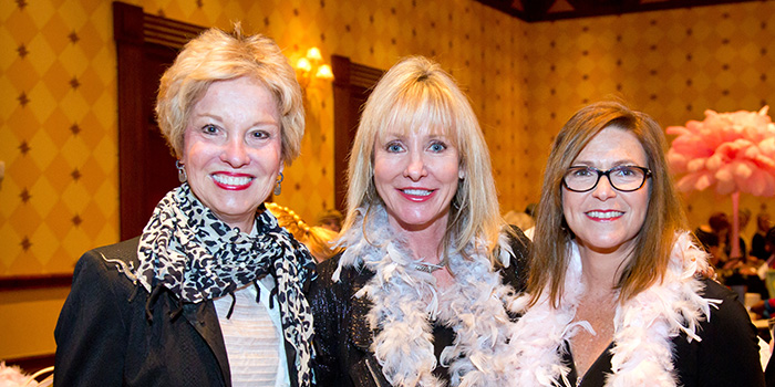 Cindy Fegley, Kat Brooks, Vicki Tatelman at the 10th year PlayBingo Ladies Luncheon