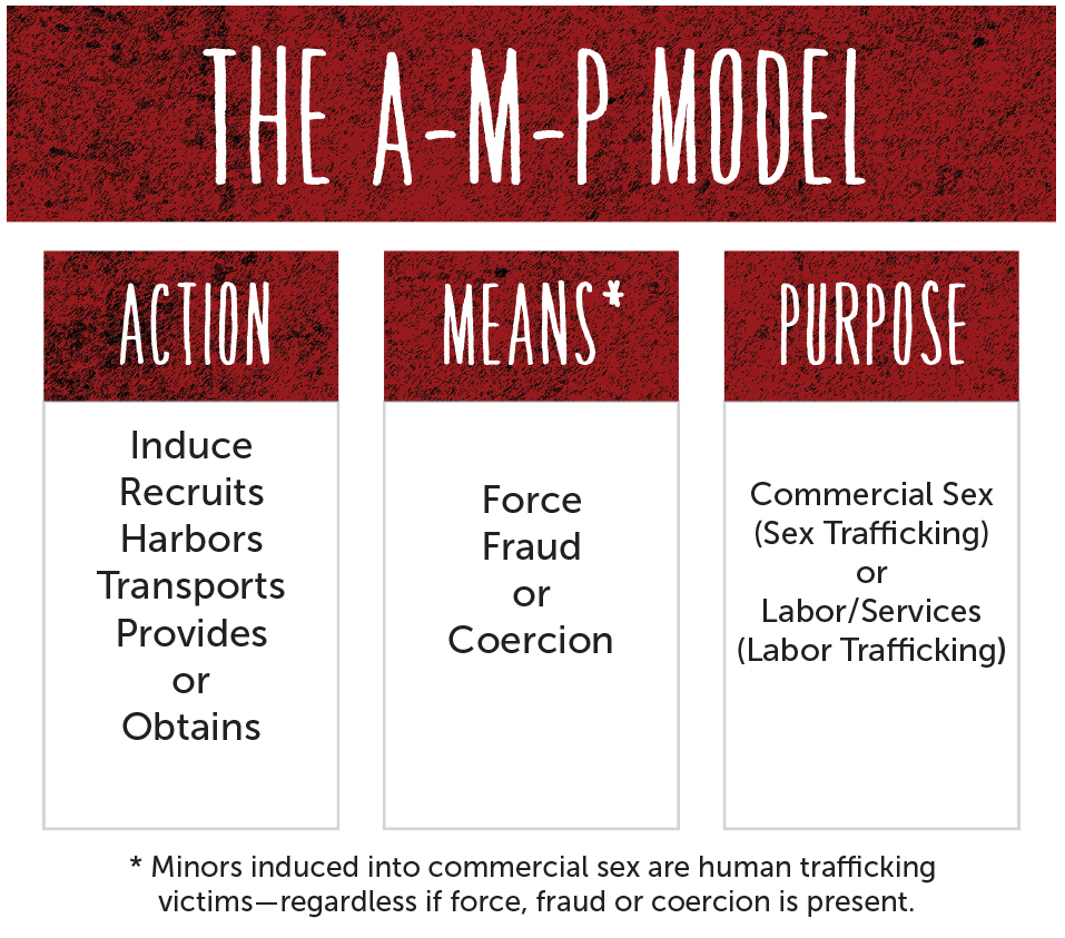 Source: National Human Trafficking Resource Center (NHTRC), 2017, https://humantraffickinghotline.org/resources/actions-means-purpose-amp-model