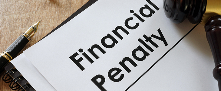 The Continuing Rise of Financial Penalties