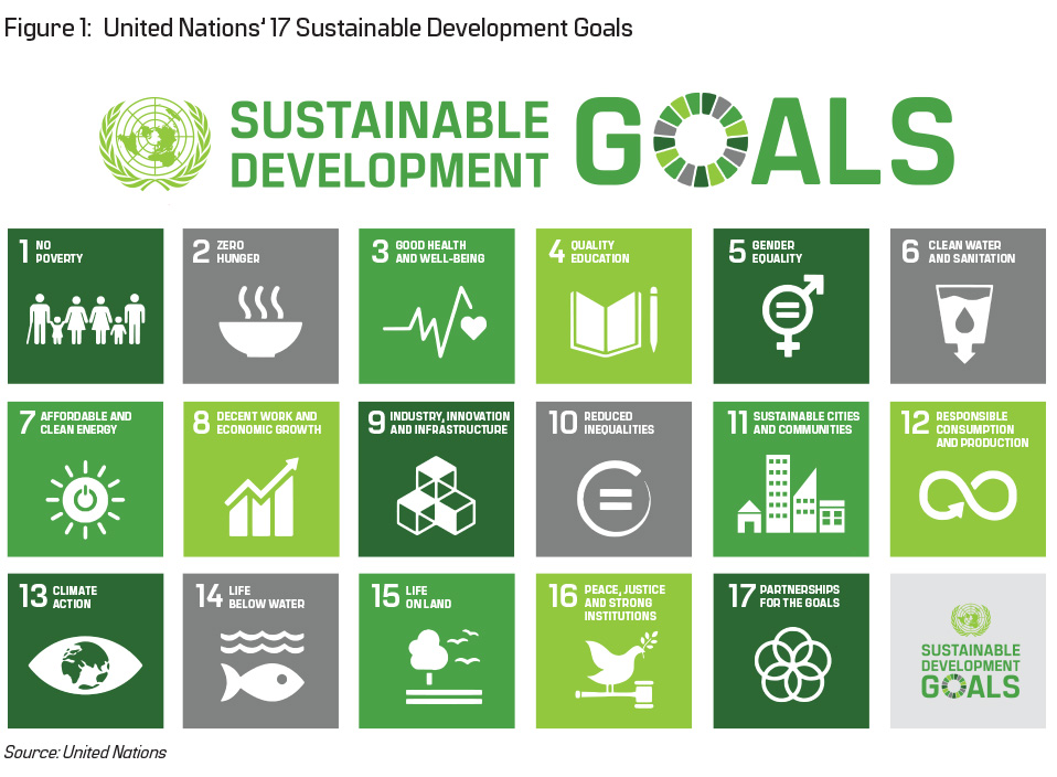 Figure 1: United Nations’ 17 Sustainable Development Goals