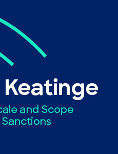 Tom Keatinge on the Scale and Scope of Russia Sanctions