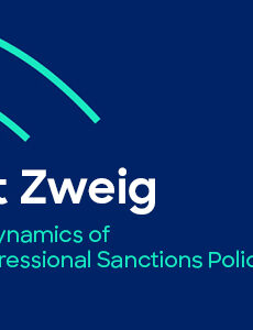 Matt Zweig on the Dynamics of U.S. Congressional Sanctions Policy