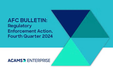 AFC Bulletin - Regulatory Enforcement Action, Fourth Quarter 2024 Thumbnail
