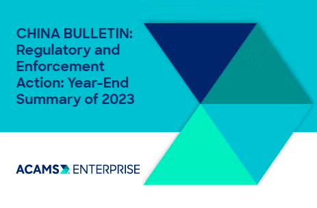 China Bulletin: Regulatory and Enforcement Actions Thumbnail