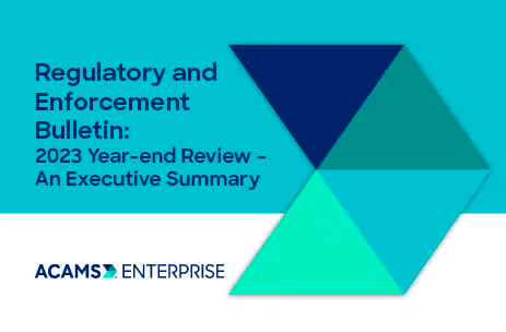 Regulatory and Enforcement Bulletin: 2023 Year-end Review – An Executive Summary Thumbnail