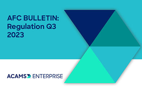 AFC Bulletin: Regulation Q3 2023 Thumbnail