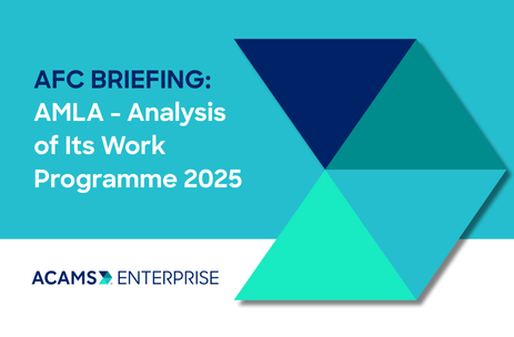 AFC Briefing AMLA - Analysis of Its Work Programme 2025