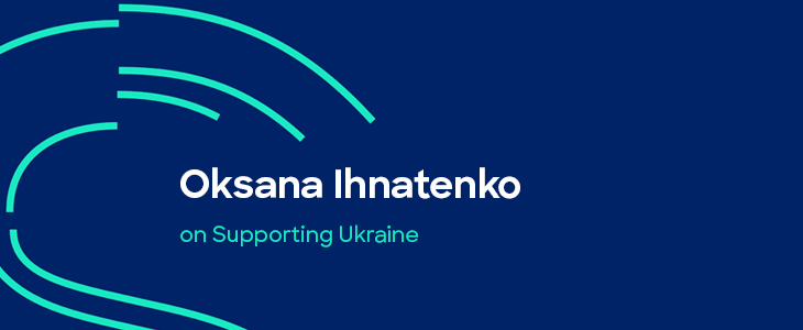 Sanctions Space Podcast Oksana Ihnatenko on Supporting Ukraine